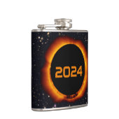 2024年皆既日食太陽の日星空 フラスク (右)