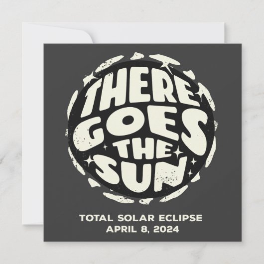 2024年皆既日食 太陽が沈む (正面)