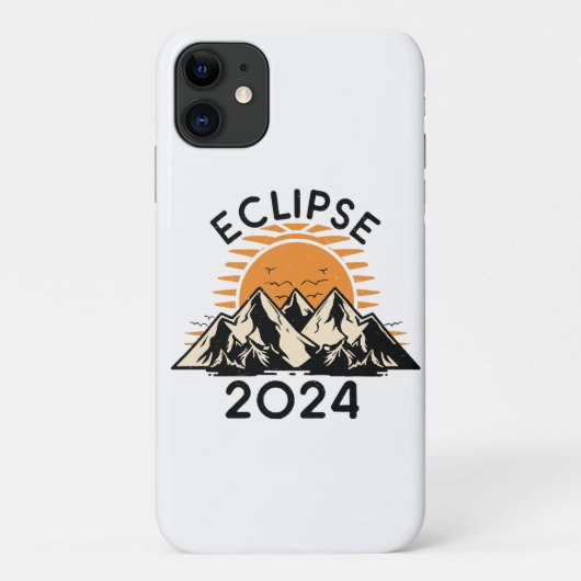 2024年皆既日食 Case-Mate iPhoneケース (裏面)