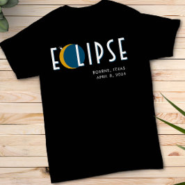 2024年皆既日食 Tシャツ