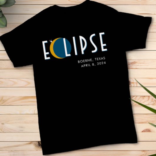 2024年皆既日食 Tシャツ