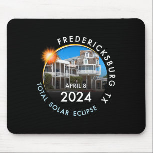 2024年皆既食太陽のトータリティFredericksburg T マウスパッド