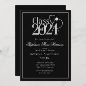 2024年看護医療分野卒業 招待状 (正面/裏面)