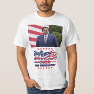 2024年社長兼Ron deSantis Tシャツ