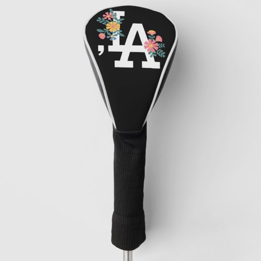 2024年社長用フローラカマラハリス ゴルフヘッドカバー (正面)