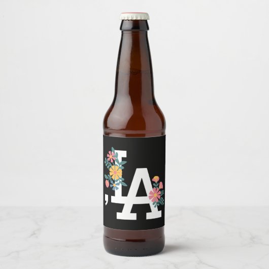 2024年社長用フローラカマラハリス ビールラベル (正面)