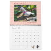 2024年私たち鶏のカレンダー以外の誰もここに来ない カレンダー (2月 2026)