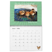 2024年私たち鶏のカレンダー以外の誰もここに来ない カレンダー (3月 2026)