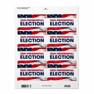 2024年米国大統領の選挙 ラベル