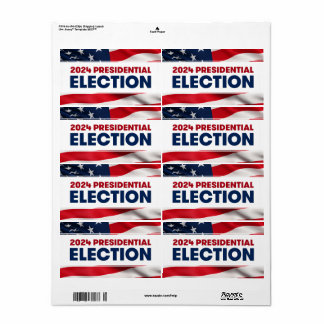 2024年米国大統領の選挙 ラベル