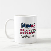 2024年米国大統領選挙Nikki Haley コーヒーマグカップ (左)