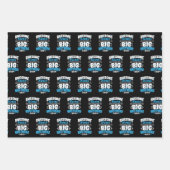 2024年素晴らしに息子がビッグブラザーズに昇進 ラッピングペーパーシート (正面)