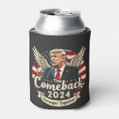 2024年素晴らしの再彗星の強いトランプ 缶クーラー (缶正面)