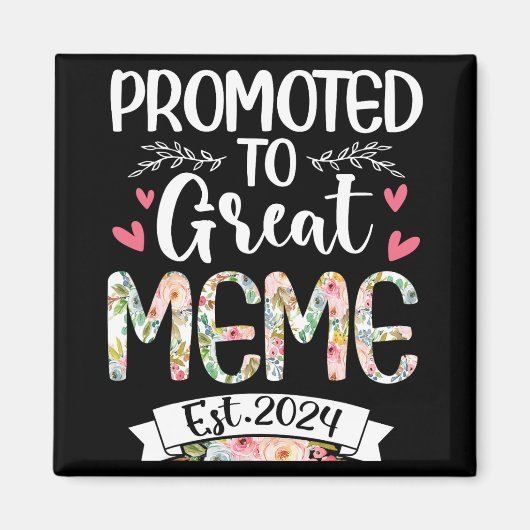 2024年素晴らし母の日をミームする マグネット (正面)