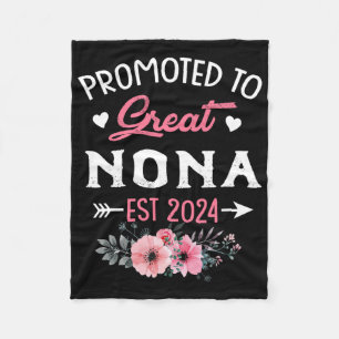 2024年素晴らし花をNona Estへ フリースブランケット