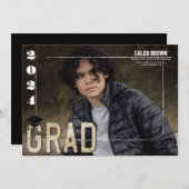 2024年縁ど卒業写真発表 招待状 (正面/裏面)