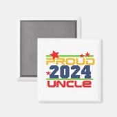 2024年誇りを持ったマグネット マグネット (正面/裏面)