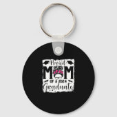 2024年誇りを持った卒業クラスのママ キーホルダー (正面)
