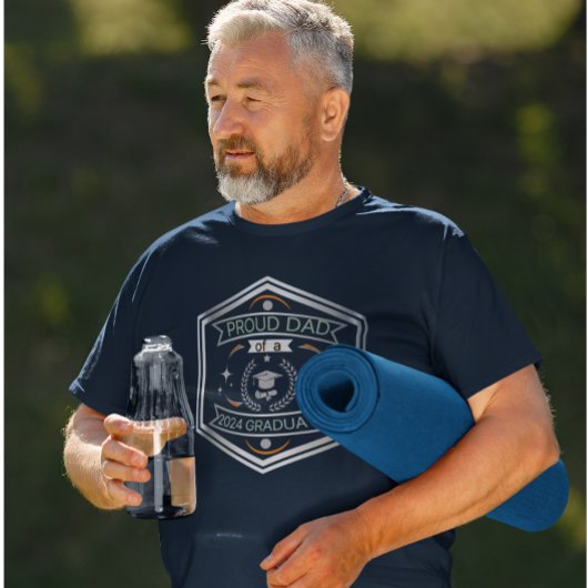 2024年誇りを持った卒父長日卒業パパ Tシャツ