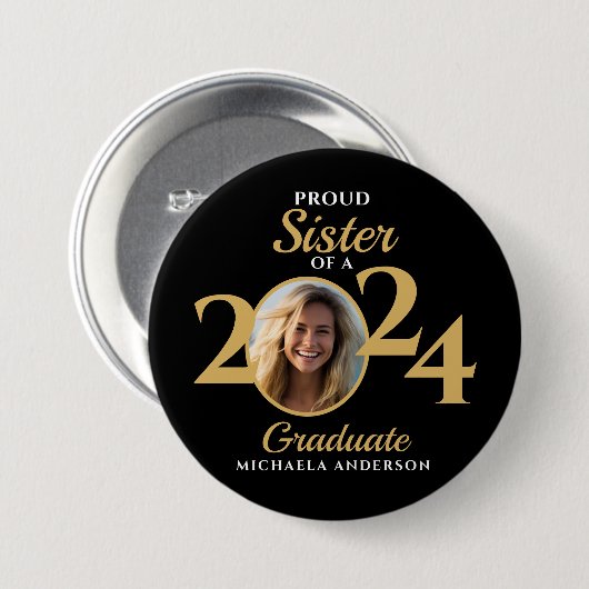 2024年誇りを持った大学院写真研究科の姉妹 缶バッジ (正面&裏面)