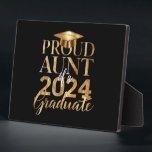 2024年誇りを持った年卒業クラスのおばさん フォトプラーク<br><div class="desc">2024年誇りを持った卒業1年生の叔母</div>