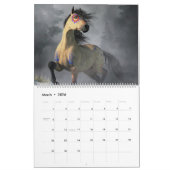 2024年軍用馬暦 カレンダー (3月 2026)