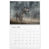 2024年軍用馬暦 カレンダー (1月 2026)