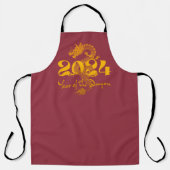 2024年辰年(龍年)春節 エプロン (正面)