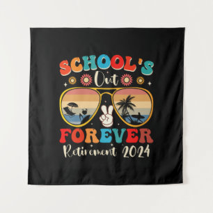 2024年退職した最終日先生 タペストリー