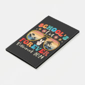 2024年退職した最終日先生 ポストイット (アングル)