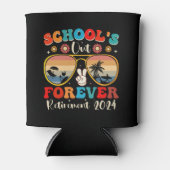 2024年退職した最終日先生 缶クーラー (正面)