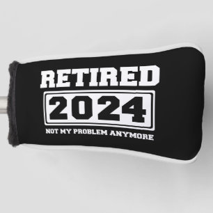 2024年退職しました 以後知ったことか ゴルフヘッドカバー