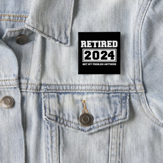 2024年退職しました 以後私の問題ではありません  缶バッジ (インサイチュ)