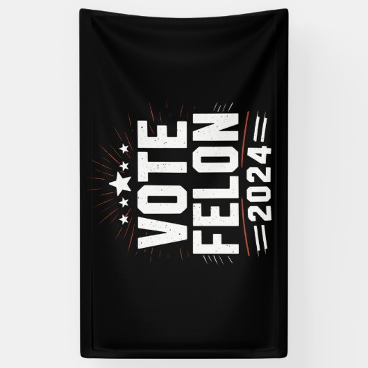 2024年選挙おもしろい投票 横断幕 (縦)