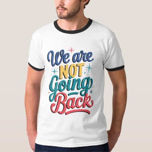 2024年選挙に戻らない Tシャツ (正面)