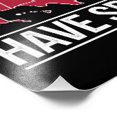 2024年選挙の話地図を持っている フォトプリント            (角)