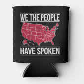 2024年選挙の話地図を持っている 缶クーラー (正面)