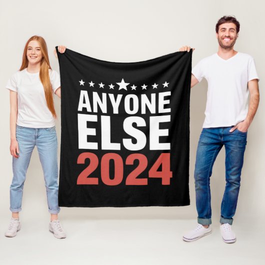 2024年選挙キャンペーン 政治ユーモア フリースブランケット (インサイチュ)