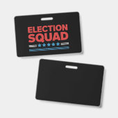 2024年選挙デモクラット共和党選挙チーム バッジ (正面＆裏面)