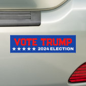 2024年選挙トランプ バンパーステッカー (車上)