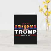 2024年選挙マガでトランプ大統領のを支持する カード (黄色い花)