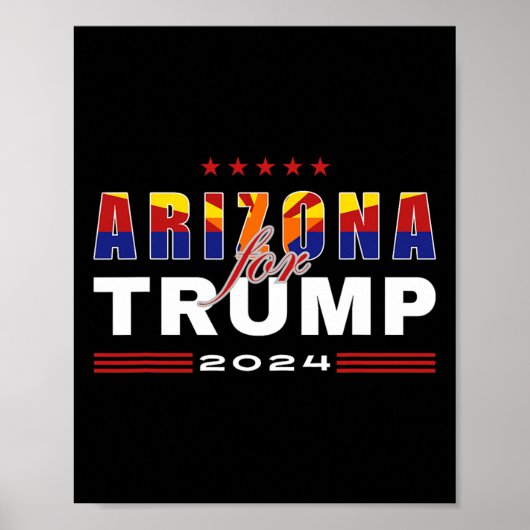 2024年選挙マガでトランプ大統領のを支持する ポスター (正面)