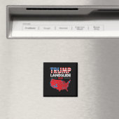 2024年選挙マップトランプ地滑り赤選挙区 マグネット (インサイチュ (食洗機))