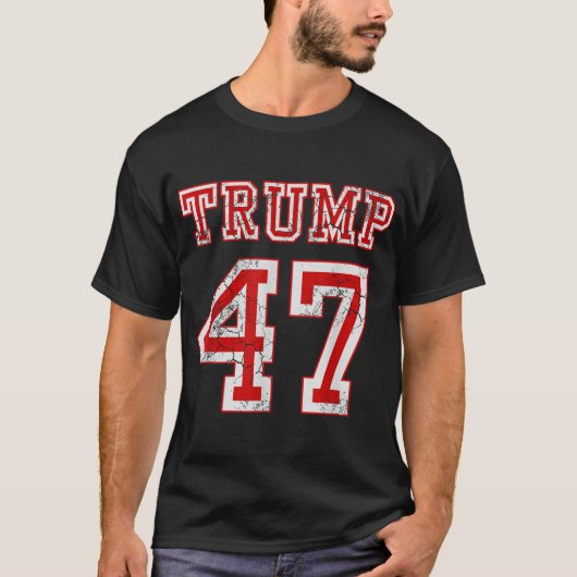 2024年選挙共和党の州旗アメリカのトランプ2024 Tシャツ (正面)