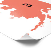 2024年選挙区米国選挙地図 フォトプリント (角)