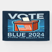2024年選挙大統領の投票 横断幕 (横)