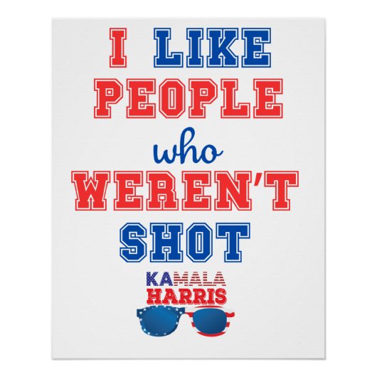 2024年選挙Kamala Harris Merch Comma おもしろい La ポスター (正面)