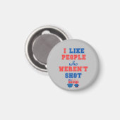 2024年選挙Kamala Harris Merch Comma おもしろい La マグネット (正面/裏面)