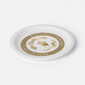 2024年金ゴールドクラス卒業パーティー ペーパープレート (アングル)