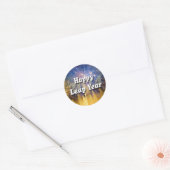 2024年閏年 ラウンドシール (封筒)